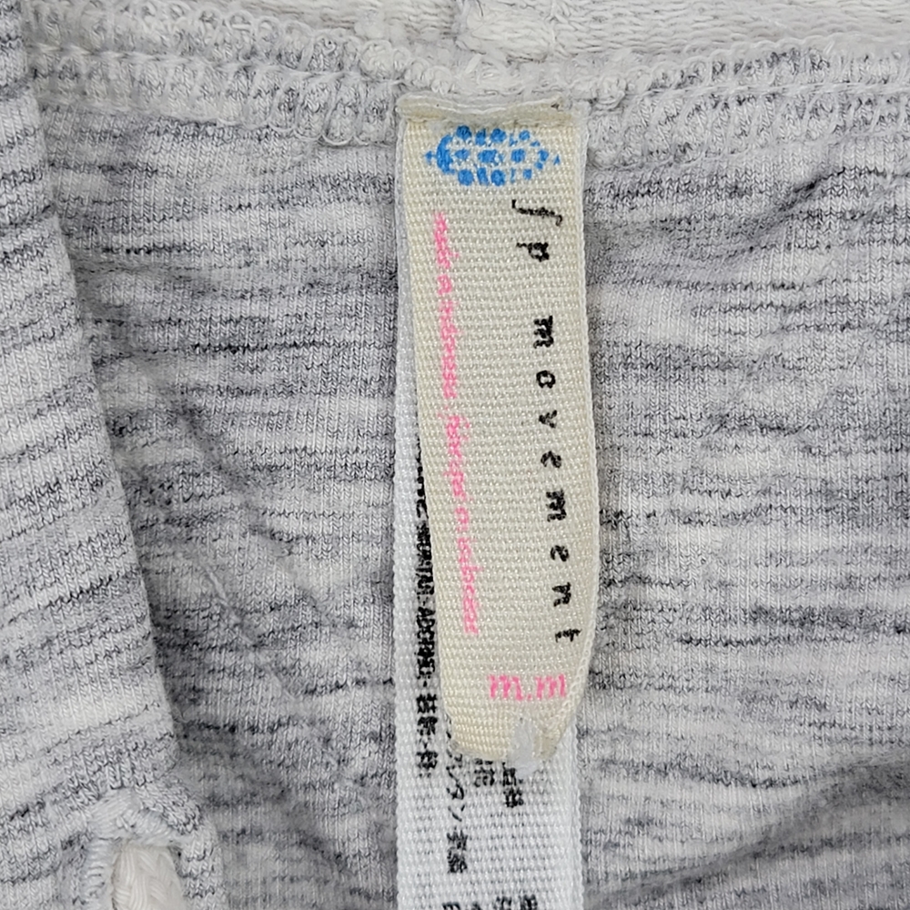 FP Movement by Free People Gray and White Hoodie Sweater Medium - Picture 6 of 7